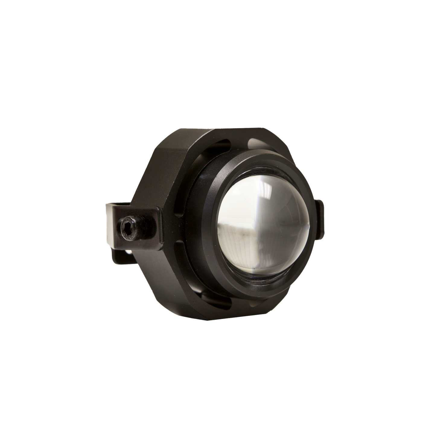 FOG LIGHT 2.7" LED FISH EYE IN BLACK 6000K BRIGHT WHITE