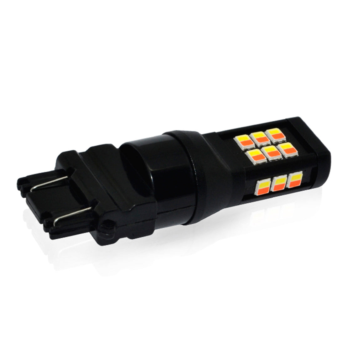 Headlight 3157 Bulb Switchback LED - White Amber, 21 LEDs, 1600 Lumens