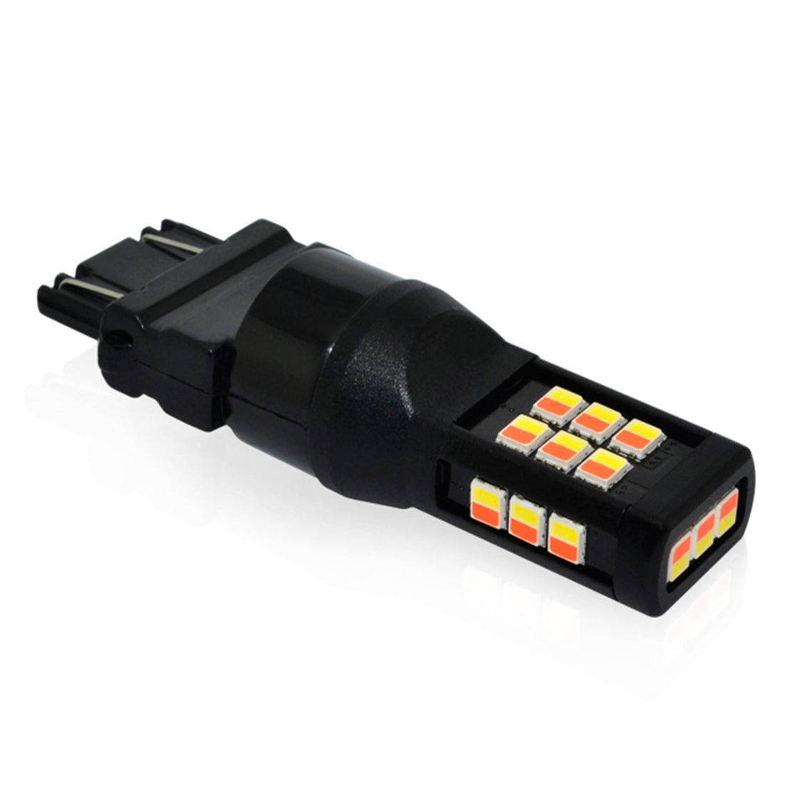 Headlight 3157 Bulb Switchback LED - White Amber, 21 LEDs, 1600 Lumens