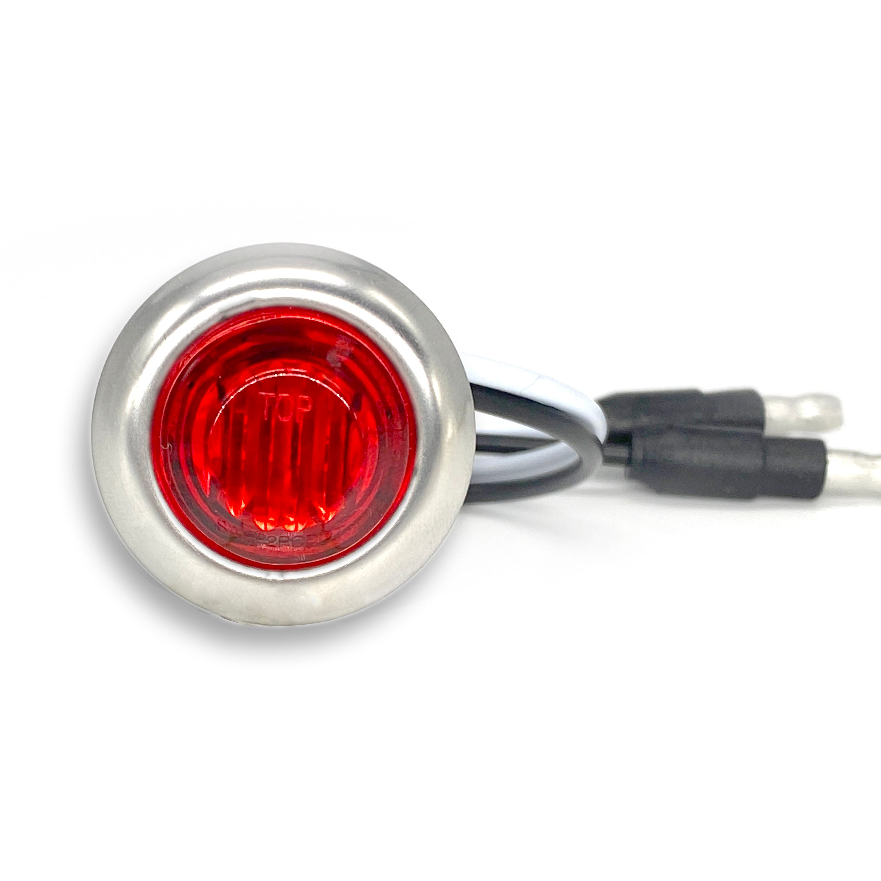 1 INCH SUPER BRIGHT RED MINI LED MARKER LIGHT W/SS BEZEL – Nova ...