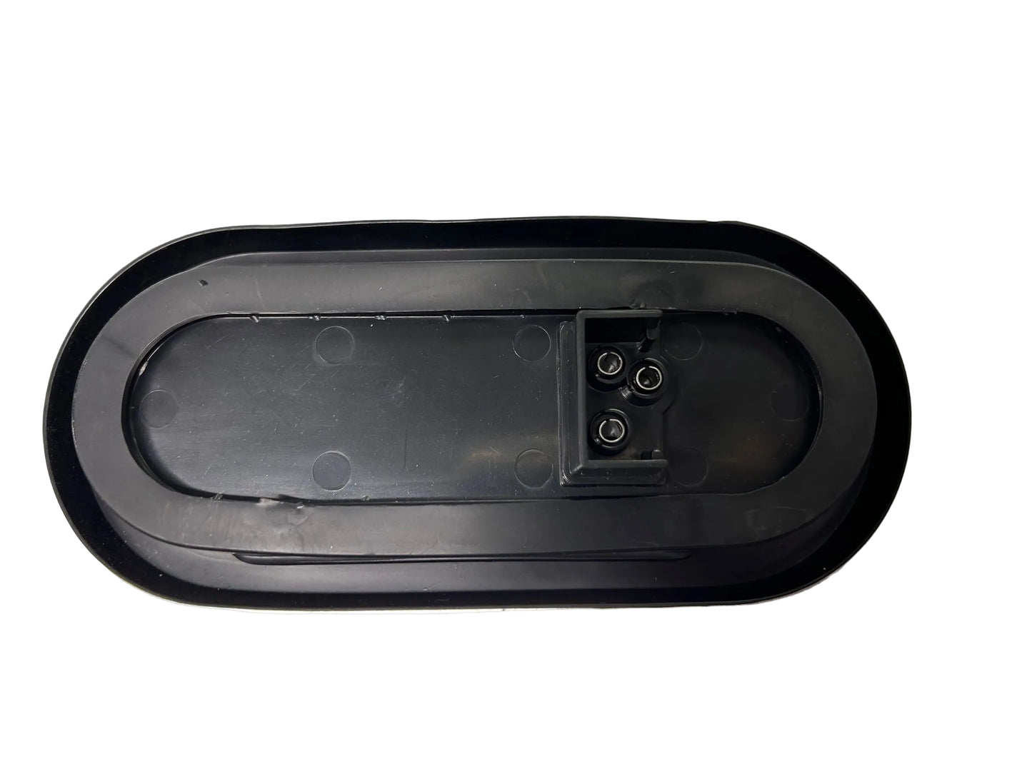 6" Oval Brake Light With 10 LED Red Lens and Rubber Grommet
