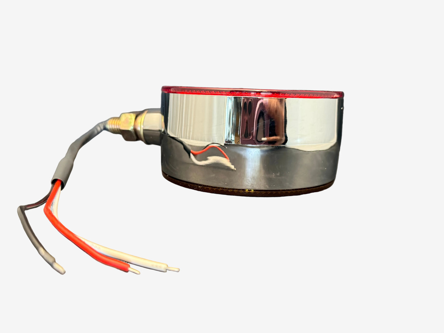 Double Sided Turn Signal - 4" Round / Red and Amber LEDs