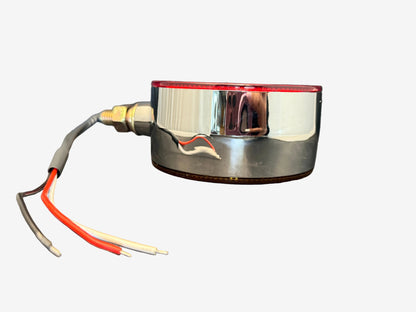 Double Sided Turn Signal - 4" Round / Red and Amber LEDs