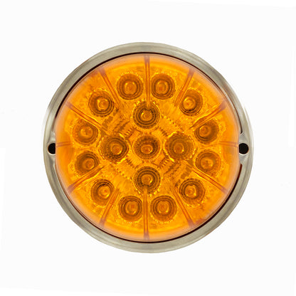 Watermelon Cab Light with 17 Super Bright Amber LEDs / Amber Lens