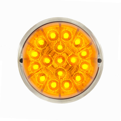 Watermelon Cab Light with 17 Super Bright Amber LEDs / Amber Lens