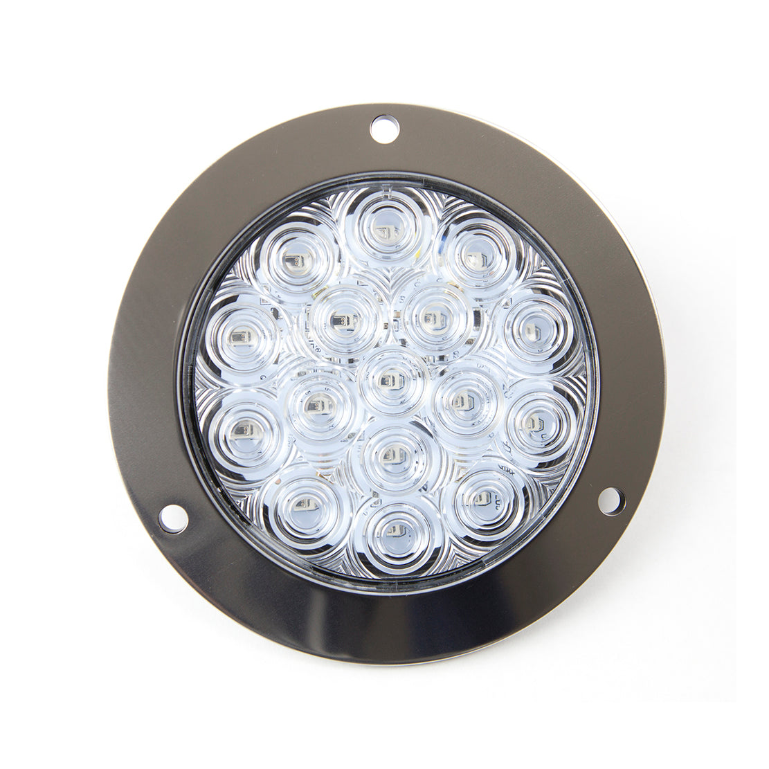 TURN SIGNAL LED LIGHT WITH STAINLESS FLANGE A/C