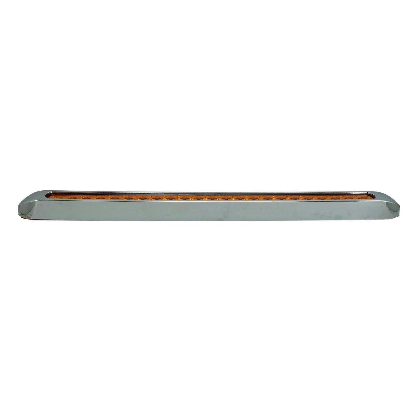 LED Turn Signal Light Bar with Chrome Bezel - 23 LEDs